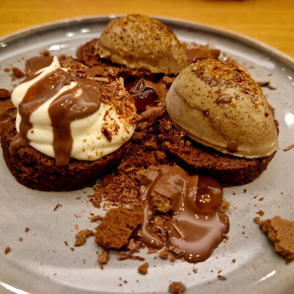 Schokoladen-Dessert